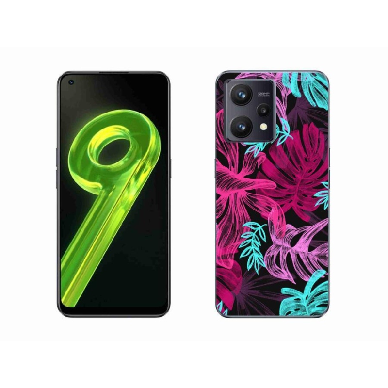 Gél borítás mmCase a Realme 9 4G készülékhez - virágok 1