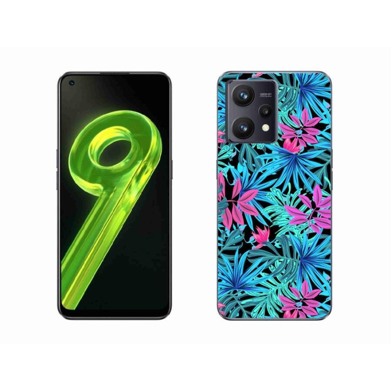 Gél borítás mmCase a Realme 9 4G-hez - virágok 3