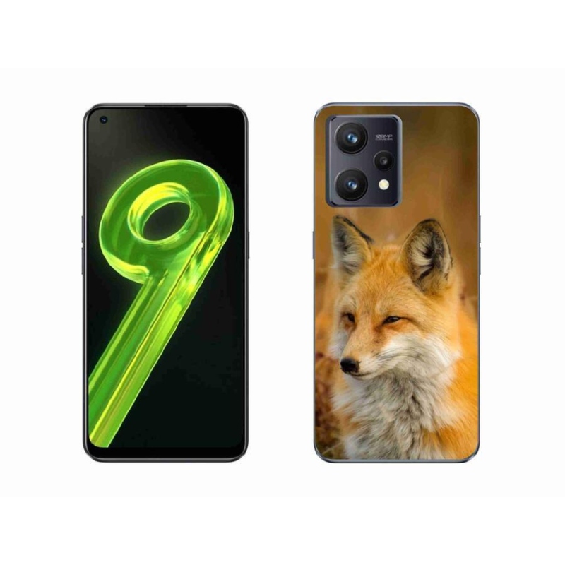 Gél borítás mmCase a Realme 9 4G-hez - róka