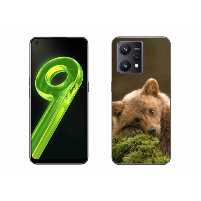Gél borítás mmCase a Realme 9 4G-hez - medve