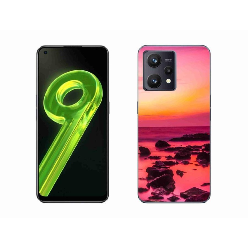 Gél borítás mmCase a Realme 9 4G készülékhez - tenger és ragyogás