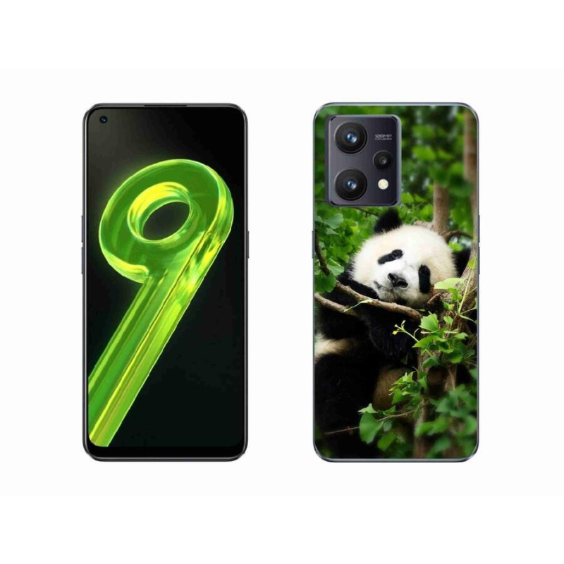 Gél borítás mmCase a Realme 9 4G-hez - panda