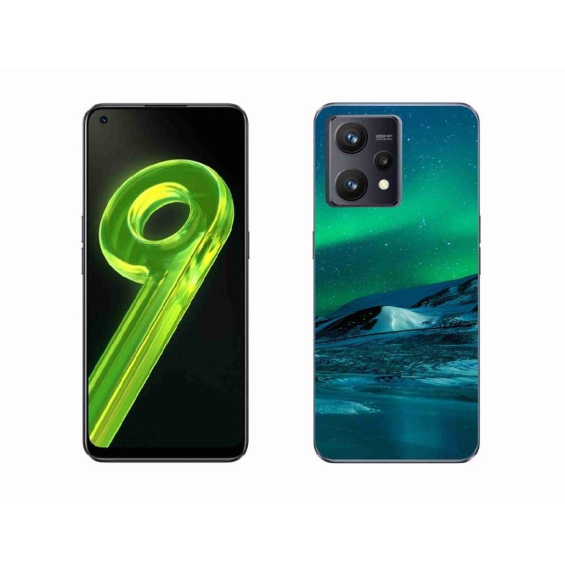 Gél borítás mmCase a Realme 9 4G készülékhez - sarki fény