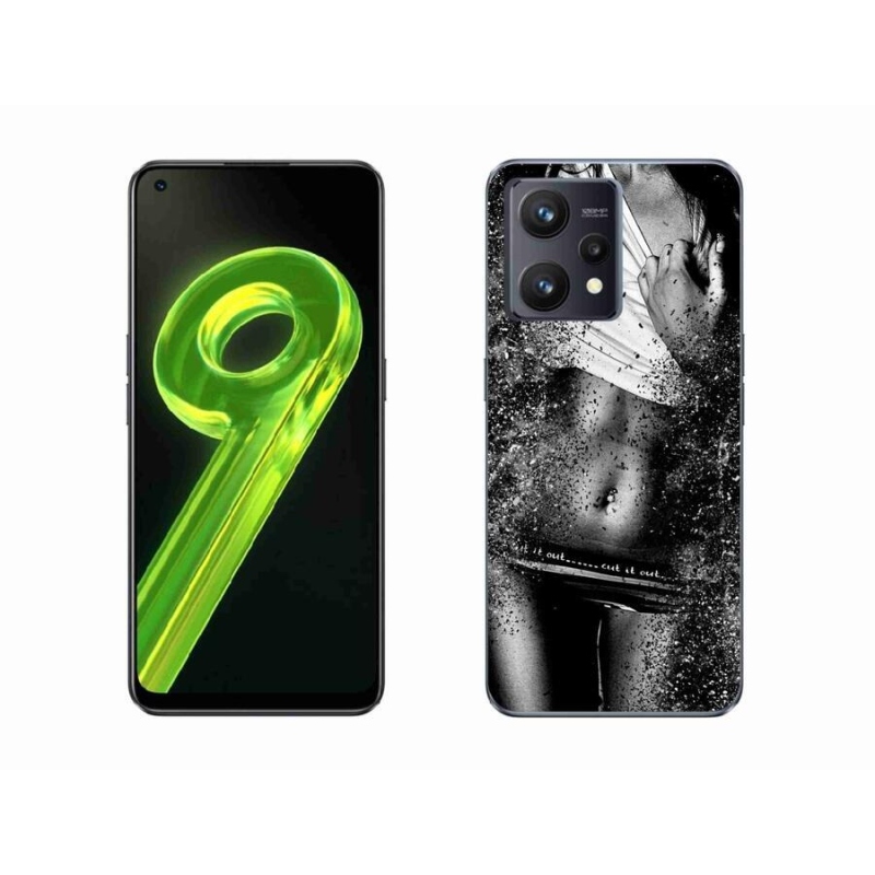 Gél borítás mmCase a Realme 9 4G-hez - szexi nő 1