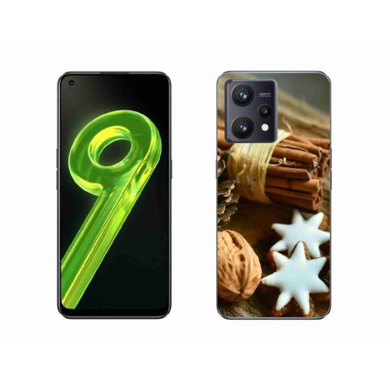 Gél borítás mmCase a Realme 9 4G készülékhez - fahéj és mézeskalács