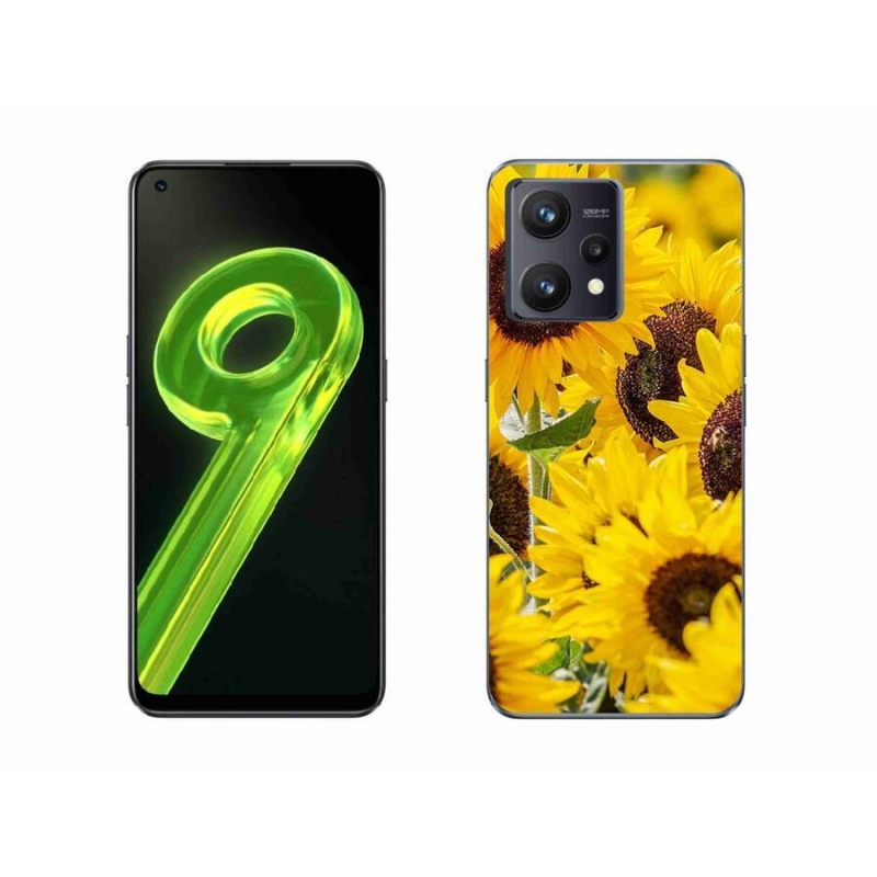 Gél borítás mmCase a Realme 9 4G készülékhez - napraforgó