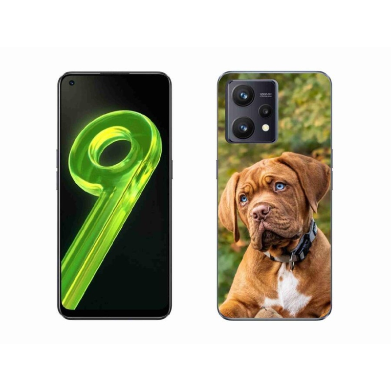 Gél borítás mmCase a Realme 9 4G-hez - kölyökkutyakék