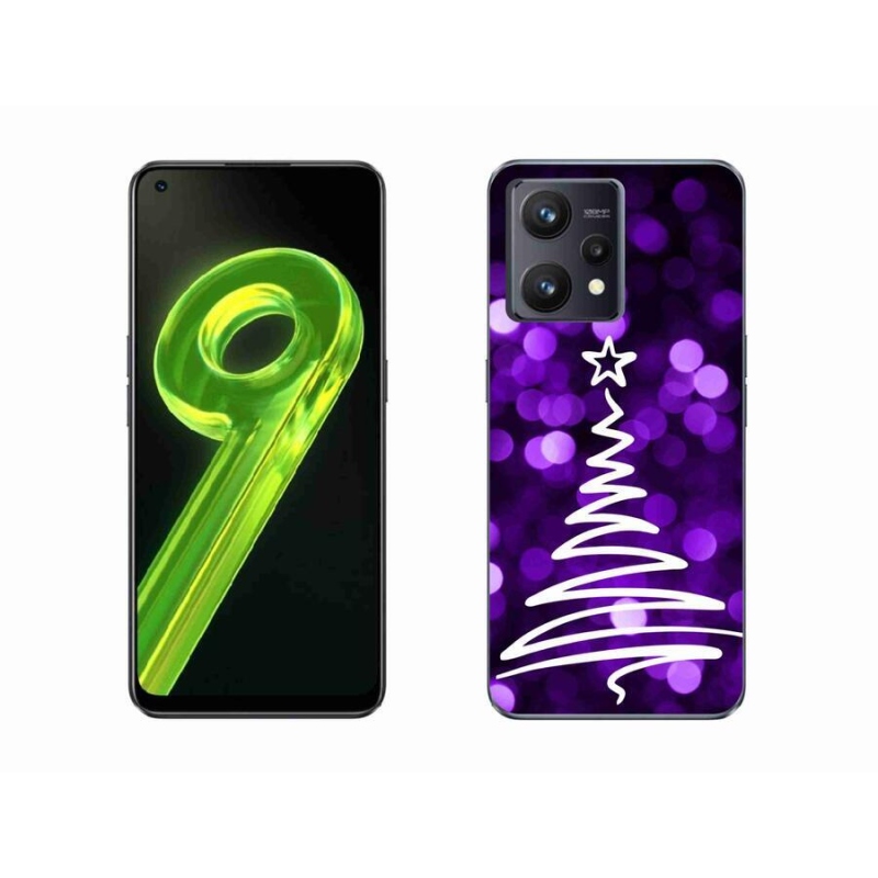 Gél borítás mmCase a Realme 9 4G-hez - fa