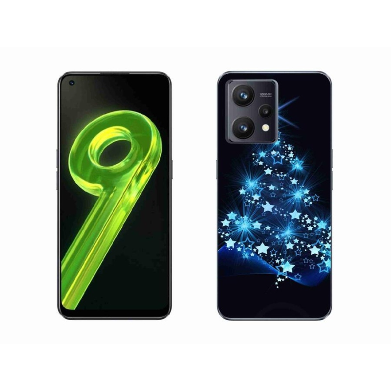 Gél borítás mmCase a Realme 9 4G készülékhez - karácsonyfa
