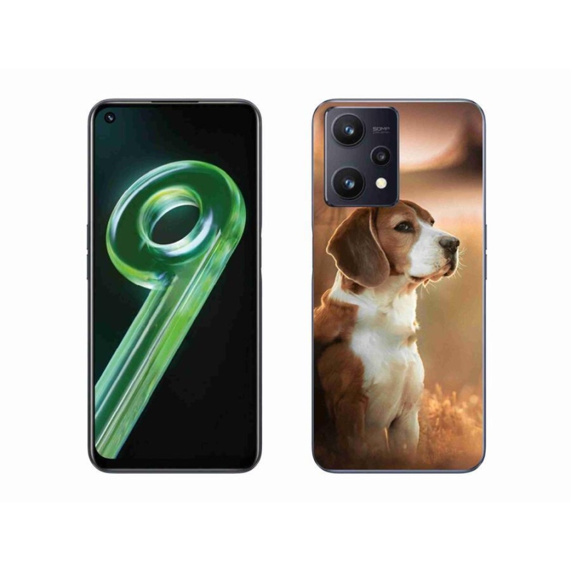 Gél borítás mmCase a Realme 9 5G készülékhez - bézs színű