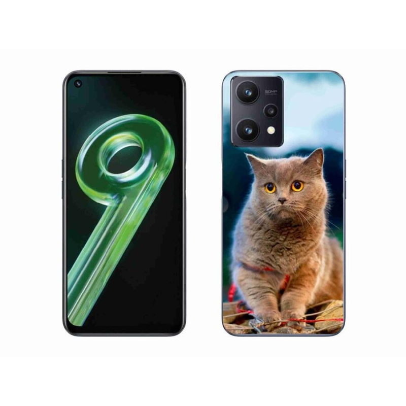 Zselés borítás mmCase a Realme 9 5G készülékhez - brit kék 2