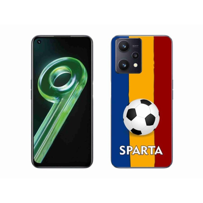 Zselés borítás mmCase a Realme 9 5G készülékhez - futball 1