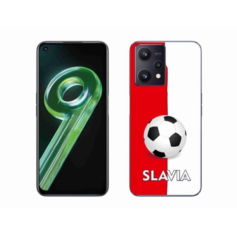 Zselés borítás mmCase a Realme 9 5G-hez - futball 2