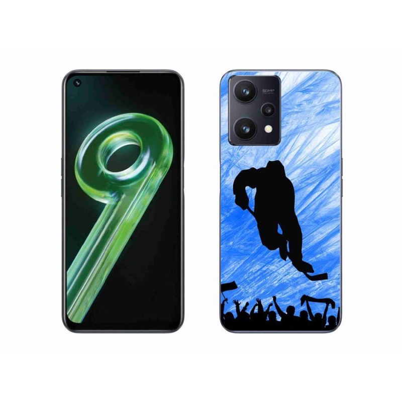 Gél borítás mmCase mobilhoz Realme 9 5G - hokis játékos