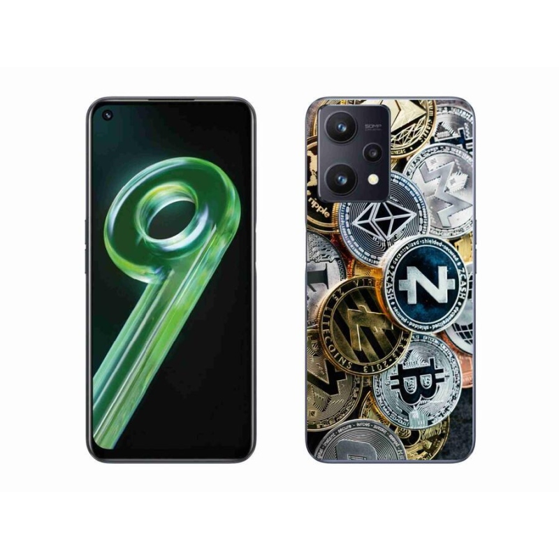 Gél borítás mmCase a Realme 9 5G számára - kriptovaluták