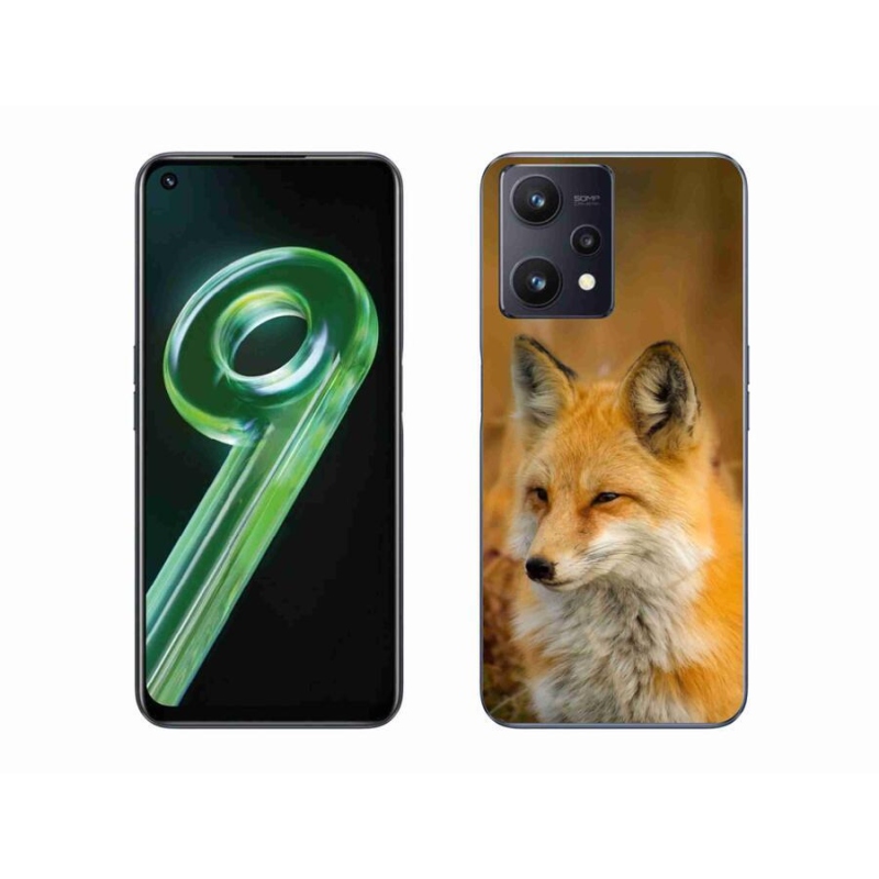 Gél borítás mmCase a Realme 9 5G készülékhez - róka