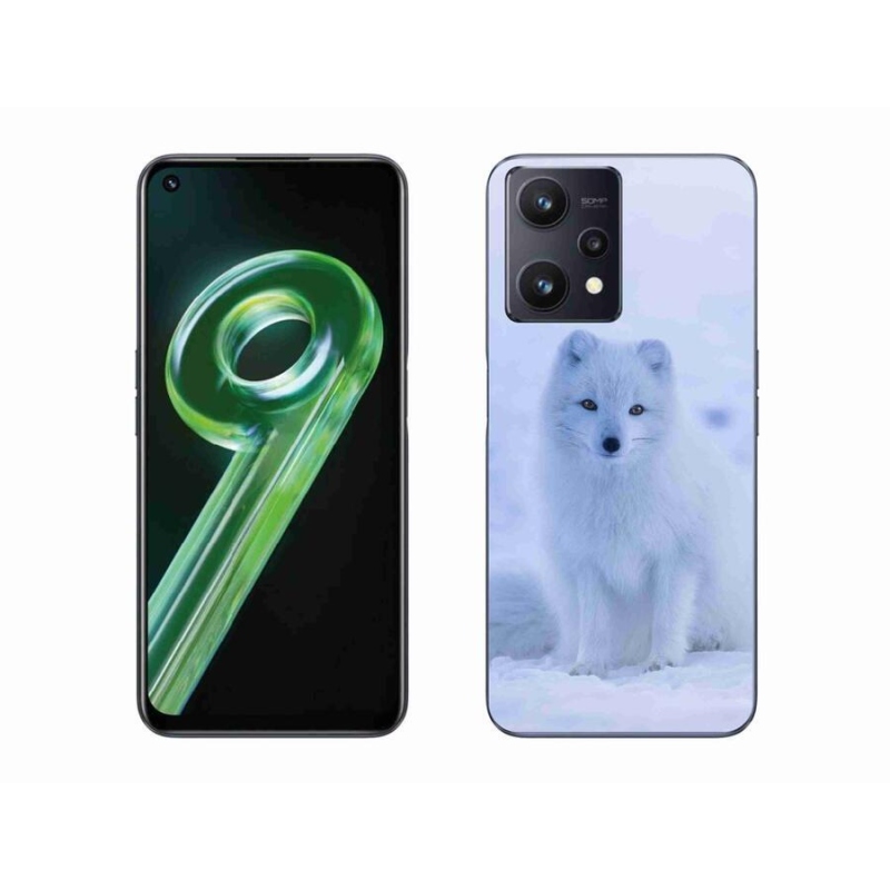 Gél borítás mmCase a Realme 9 5G készülékhez - polár róka