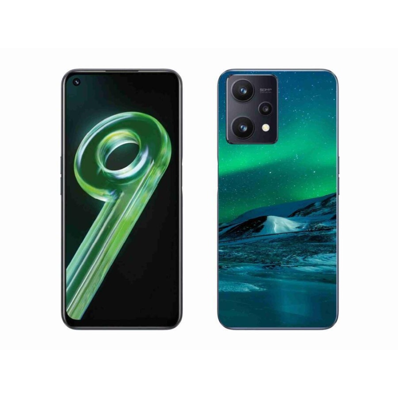 Gél borító mmCase a Realme 9 5G készülékhez - sarki fény