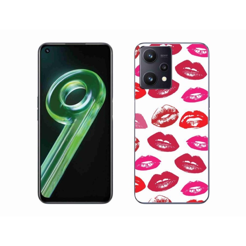 Gél borítás mmCase a Realme 9 5G számára - ajkak