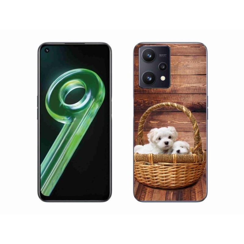 Gél borító mmCase mobilhoz Realme 9 5G - kölykök