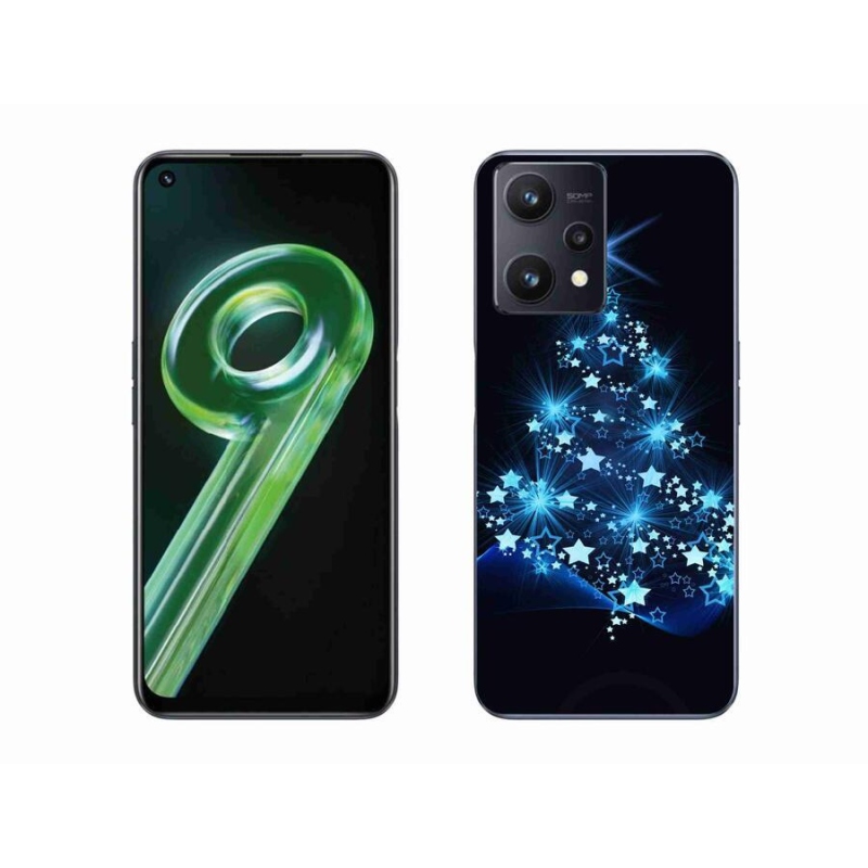 Gél borítás mmCase a Realme 9 5G készülékhez - karácsonyfa