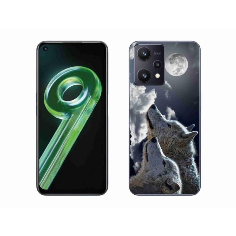 Gél borítás mmCase a Realme 9 5G készülékhez - farkasok