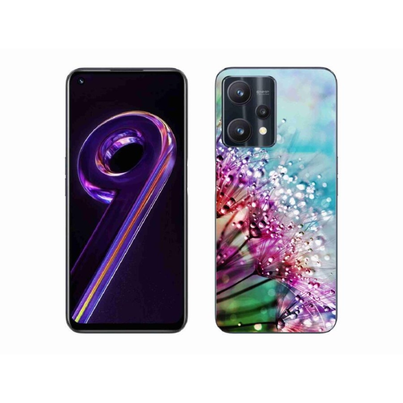 Gél borítás mmCase a Realme 9 Pro 5G készülékhez - színes virágok