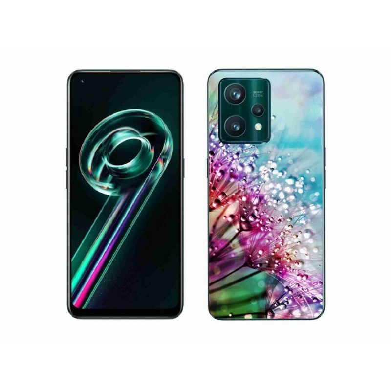 Gél borítás mmCase a Realme 9 Pro+ 5G készülékhez - színes virágok