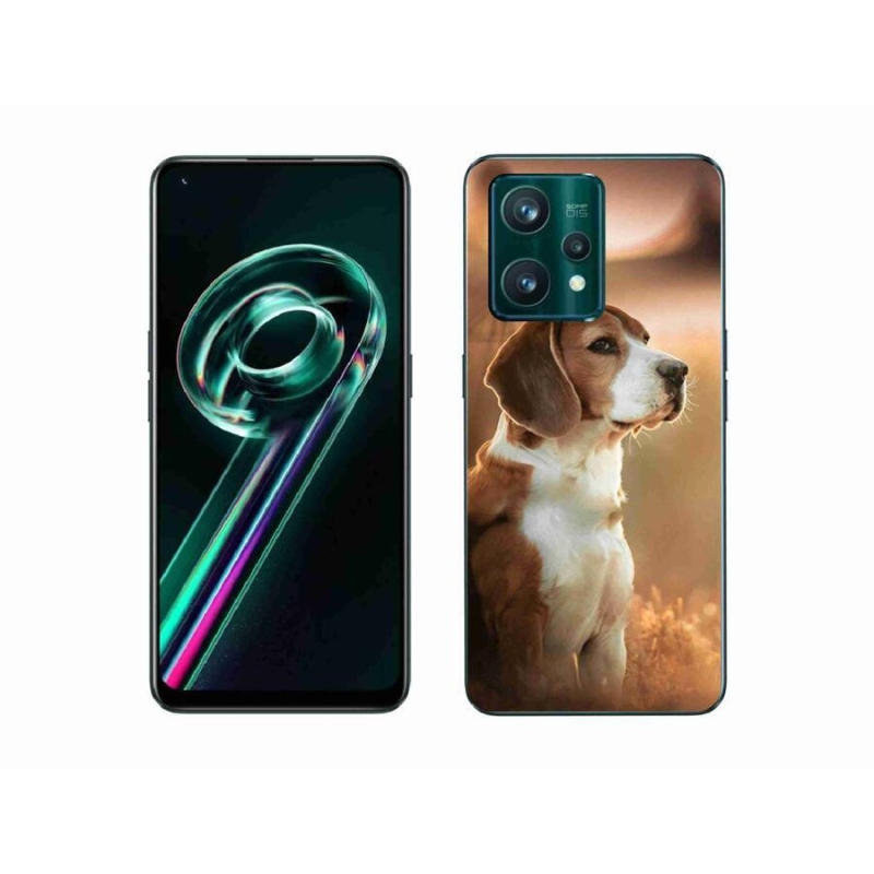 Gél védőburkolat mmCase a Realme 9 Pro+ 5G készülékhez - bézs színű