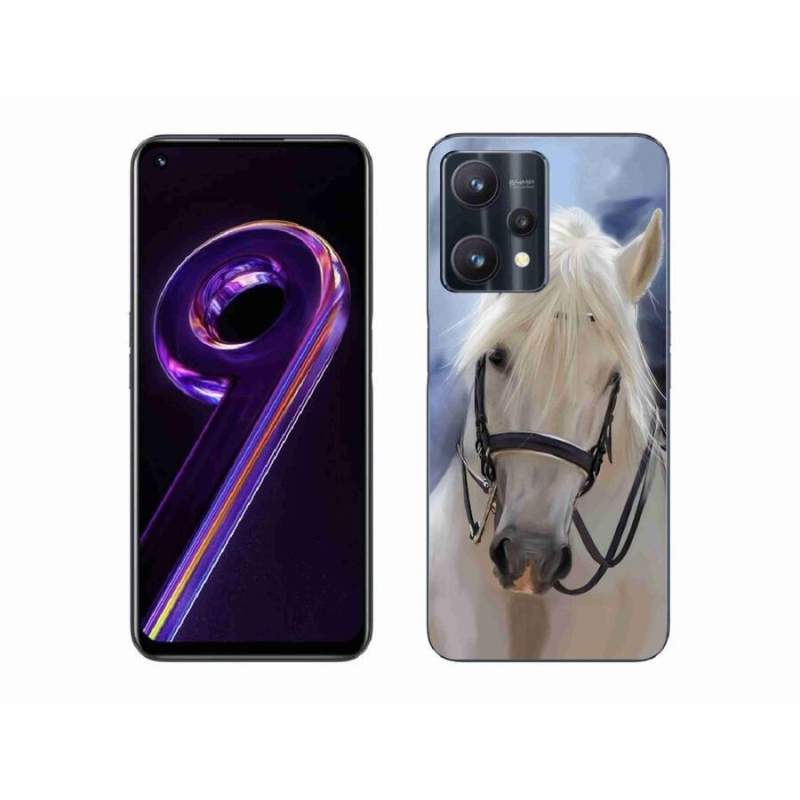 Gél borítás mmCase a Realme 9 Pro 5G készülékhez - fehér ló