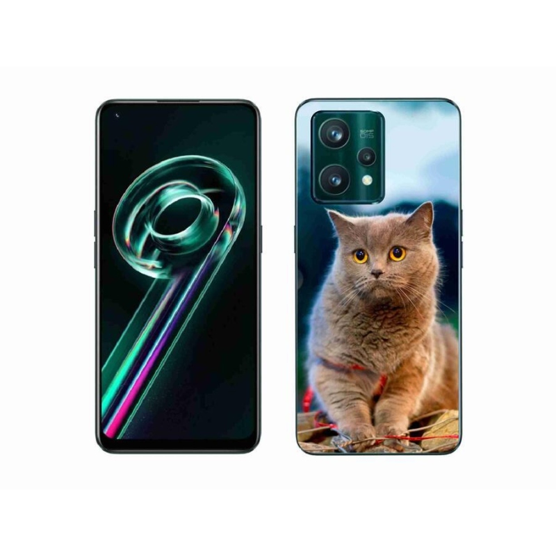 Gél védőburkolat mmCase a Realme 9 Pro+ 5G készülékhez - Brit kék 2