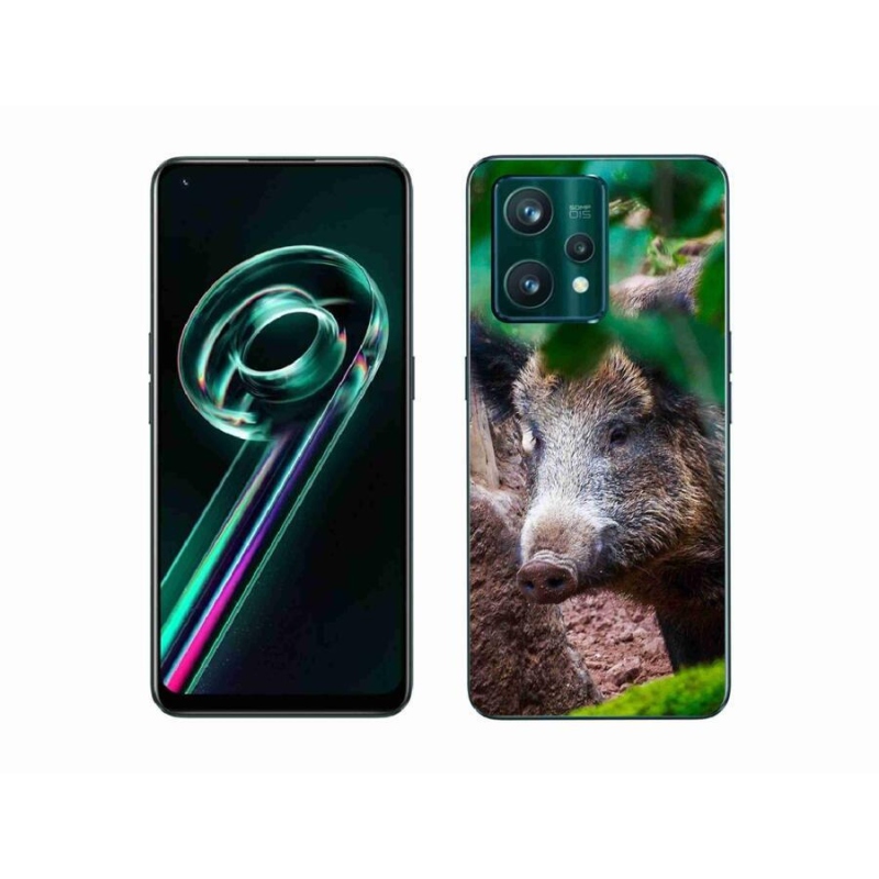 Zselés borítás mmCase a Realme 9 Pro+ 5G készülékhez - vaddisznó