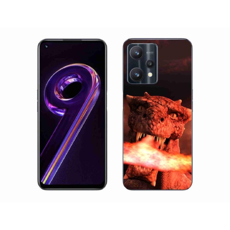 Zselés borítás mmCase a Realme 9 Pro 5G készülékhez - sárkány