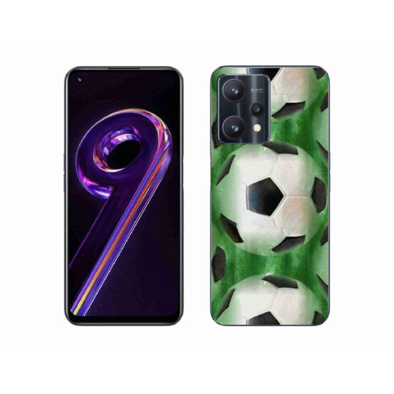 Gél borítás mmCase a Realme 9 Pro 5G számára - focilabda