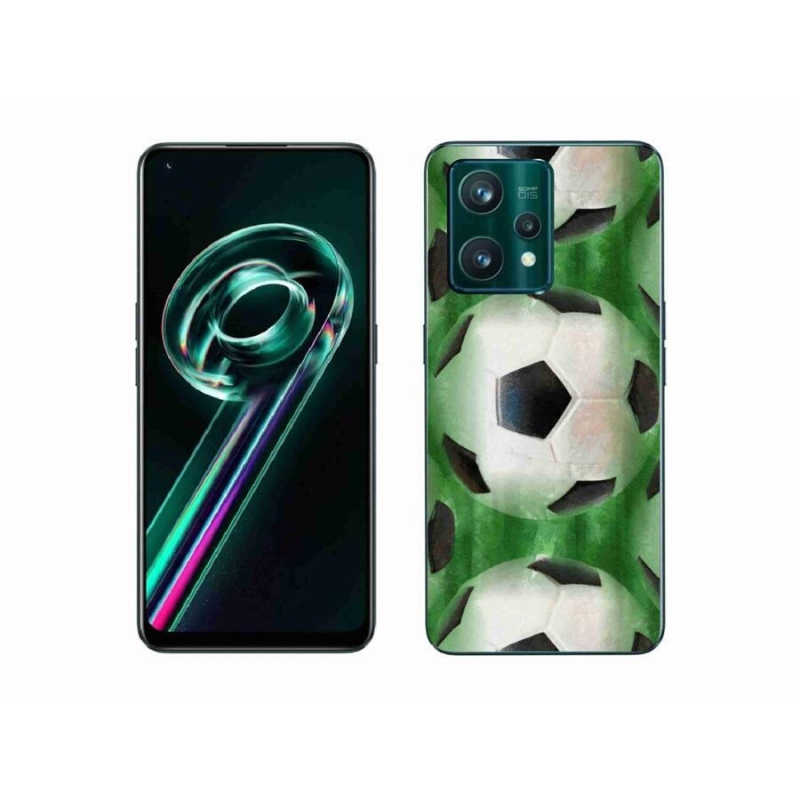 Gél borítás mmCase a Realme 9 Pro+ 5G számára - focilabda