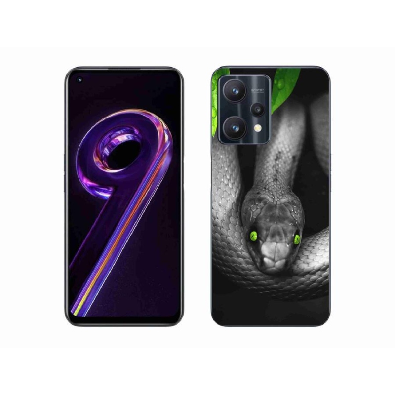 Gél borítás mmCase a Realme 9 Pro 5G készülékhez - kígyó