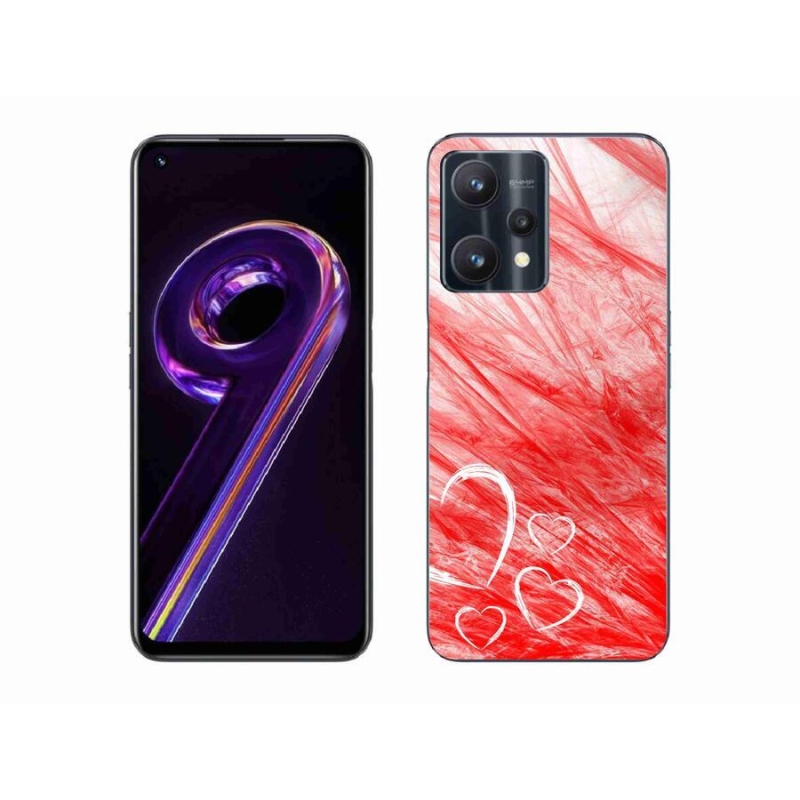 Gél borítás mmCase a Realme 9 Pro 5G számára - szív
