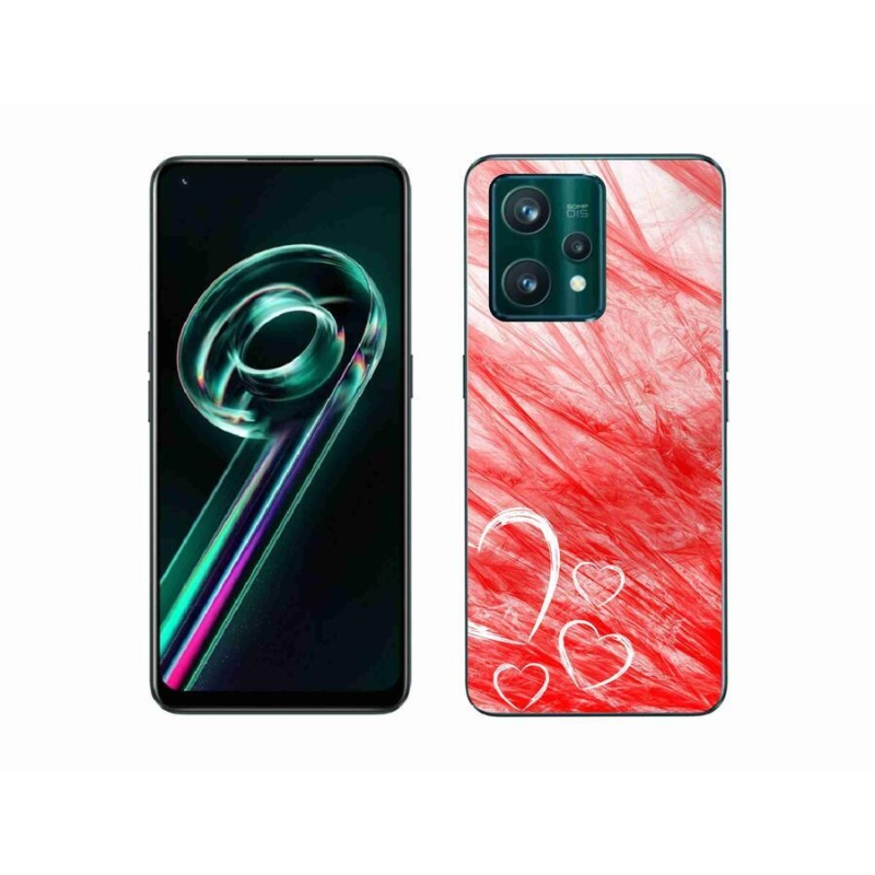 Gél borítás mmCase a Realme 9 Pro+ 5G számára - szív