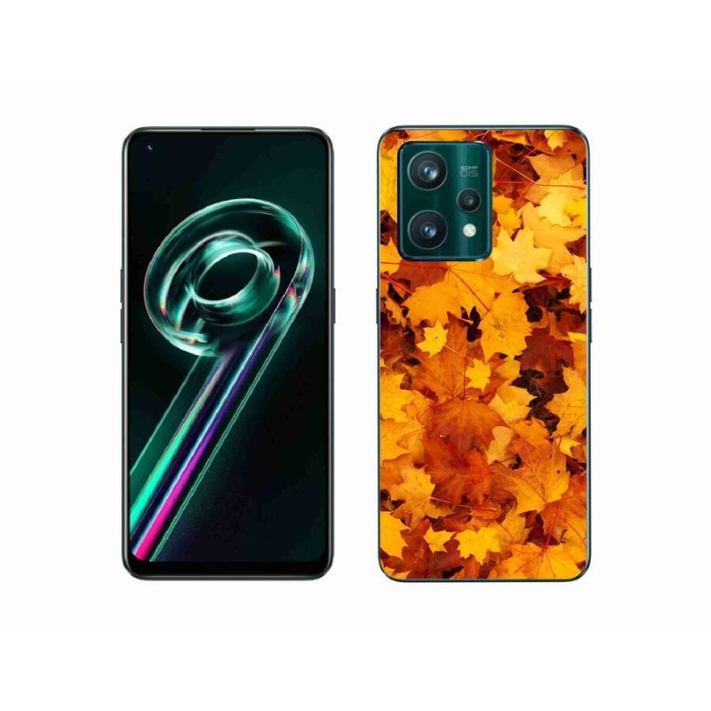 Gél borítás mmCase a Realme 9 Pro+ 5G készülékhez - juharlevelek