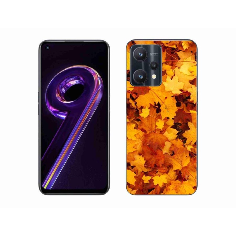Gél borítás mmCase a Realme 9 Pro 5G készülékhez - juharlevelek