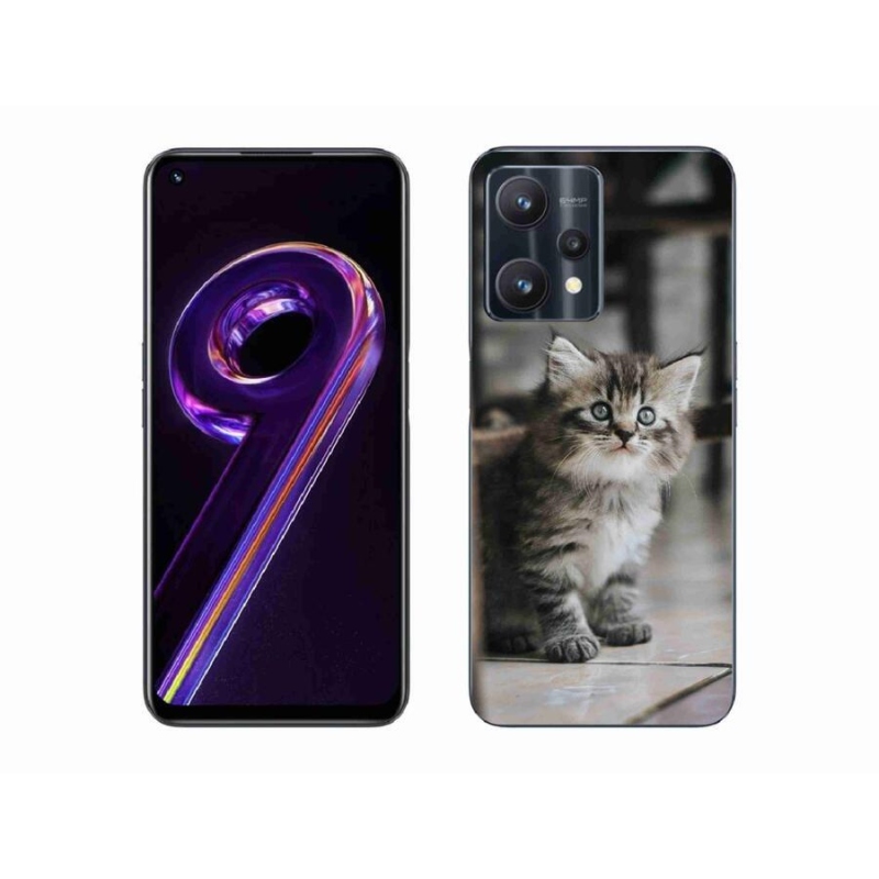 Gél borítás mmCase a Realme 9 Pro 5G készülékhez - cica