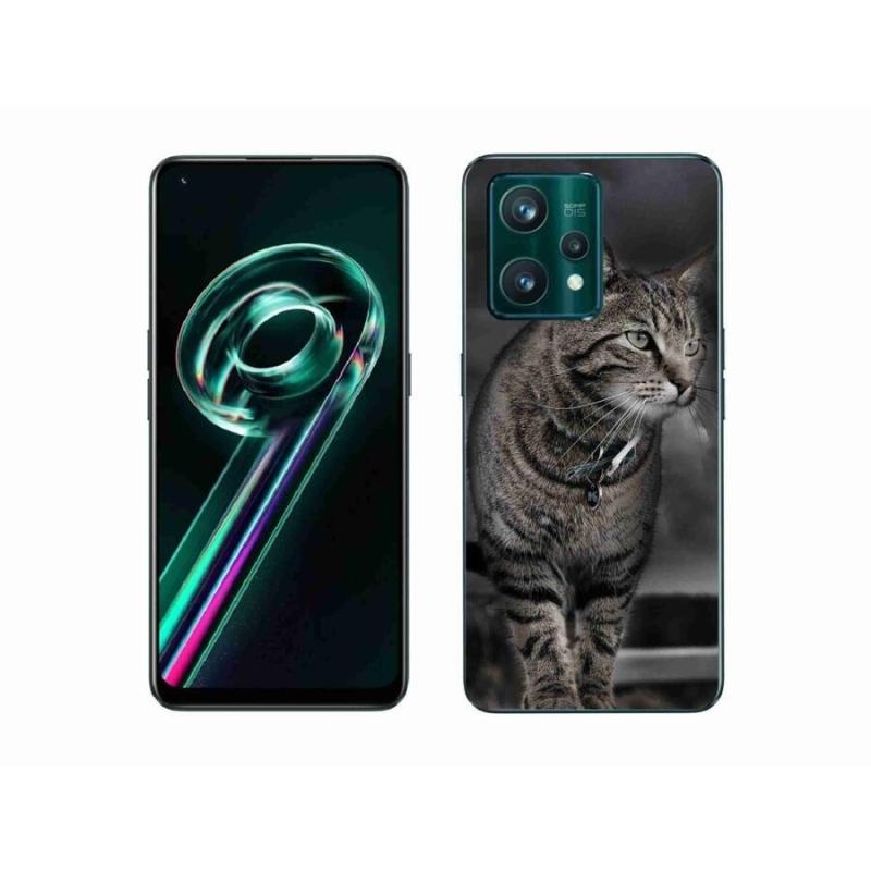 Zselés borítás mmCase a Realme 9 Pro+ 5G készülékhez - macska