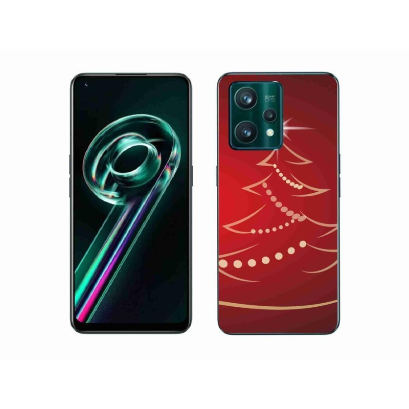 Gél borítás mmCase a Realme 9 Pro+ 5G készülékhez - karácsonyfa karikatúra