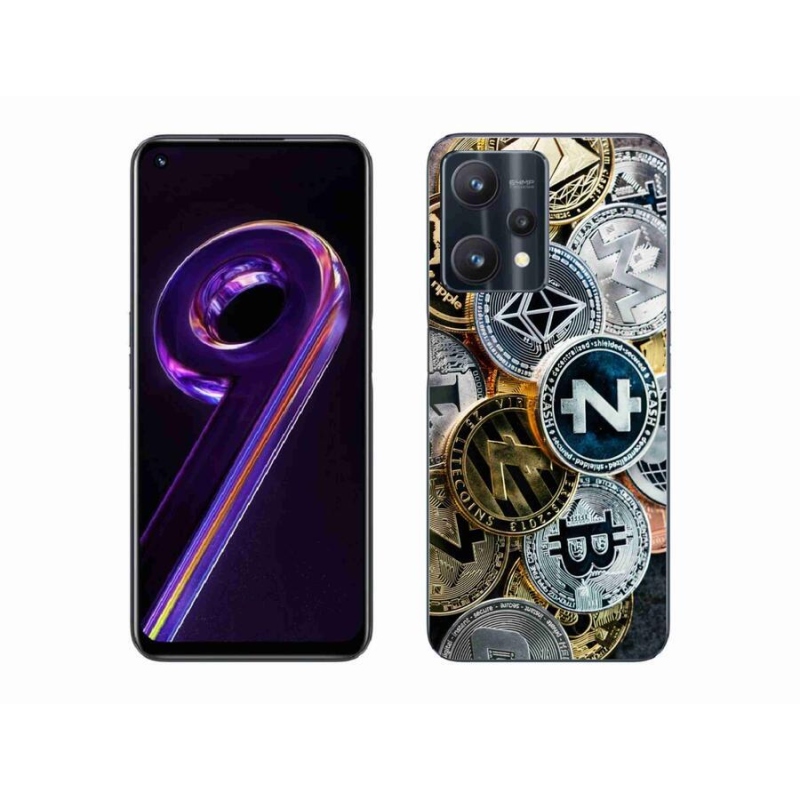Gél borítás mmCase a Realme 9 Pro 5G számára - kriptovaluták