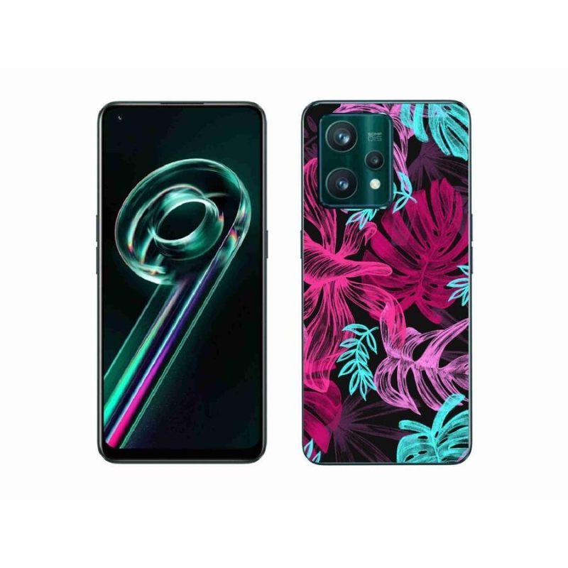Gél borítás mmCase a Realme 9 Pro+ 5G számára - virágok 1