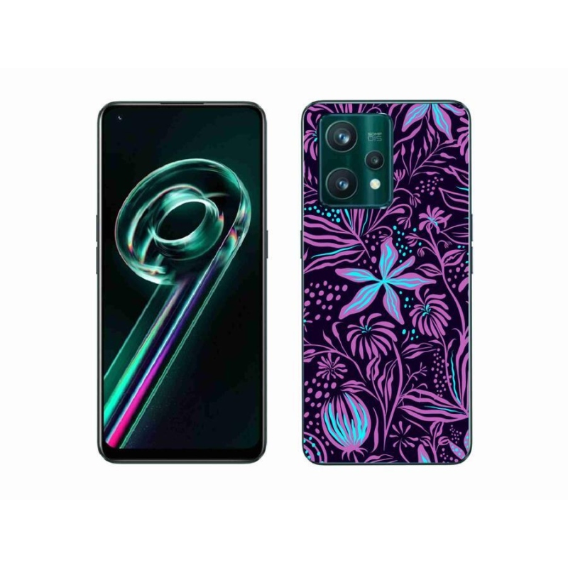 Gél borítás mmCase a Realme 9 Pro+ 5G számára - virágok 2