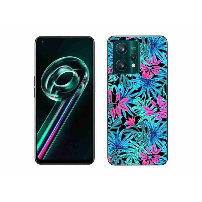Gél borítás mmCase a Realme 9 Pro+ 5G számára - virágok 3