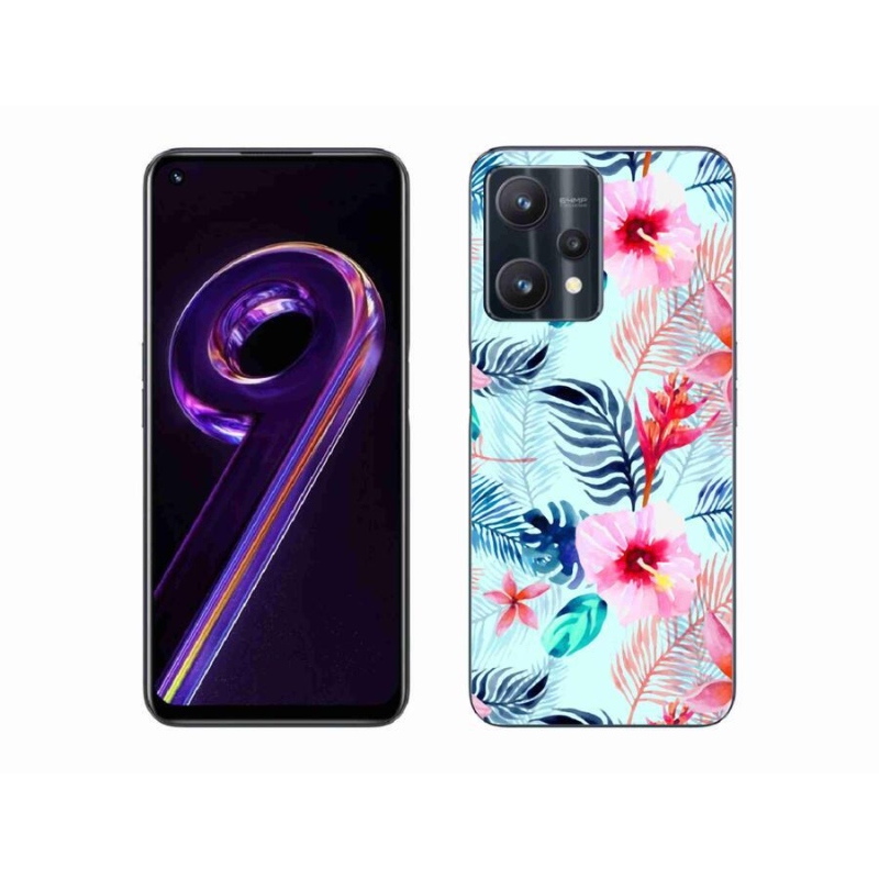 Gél borítás mmCase a Realme 9 Pro 5G készülékhez - virágok