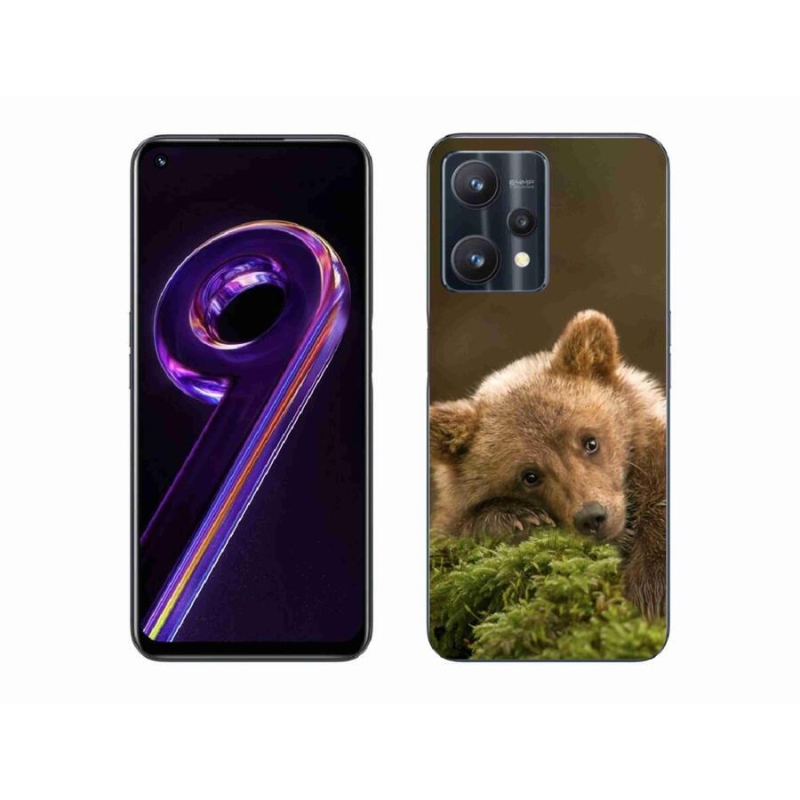 Gél borítás mmCase a Realme 9 Pro 5G-hez - medve