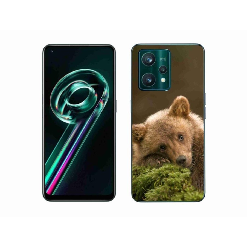Gél borítás mmCase a Realme 9 Pro+ 5G számára - medve